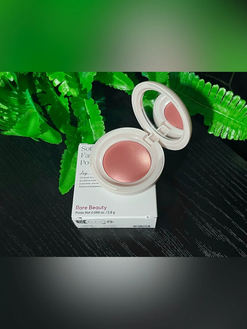 Rare Beauty Soft-Pinch Luminous Powder Blush - Joy (muted peach)